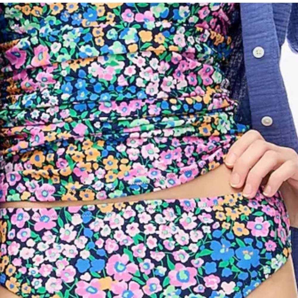 J.Crew Multicolor Floral Tankini - Picture 3 of 9